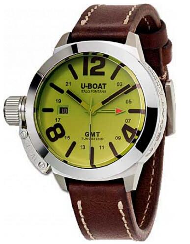 Review U-BOAT Classico 45 BE GMT 8051 Replica watch